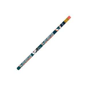  Miami Dolphins 6 Pack Pencils