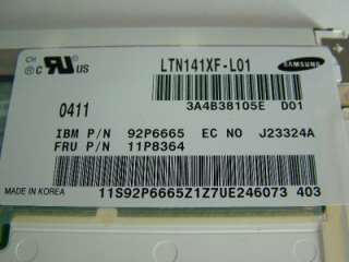 IBM ThinkPad R40 14.1 LCD Screen LTN141XF L01 11P8364  