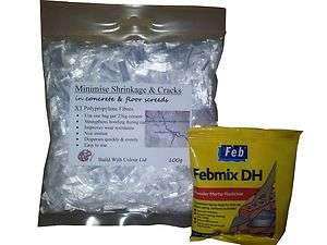 XT Reinforcing Fibres for Concrete & Screed, 12 18mm fibers, free 