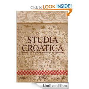   Edition) Instituto de Cultura Croata  Kindle Store