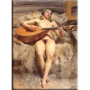   Studio idyll 22x30 Streched Canvas Art by Zorn, Anders