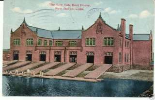 THE NEW YALE BOAT HOUSE, NEW HAVEN, CONN CONNECTICUT CT  