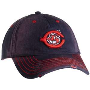MLB Cleveland Indians U2 Baseball Cap, Navy  Sports 