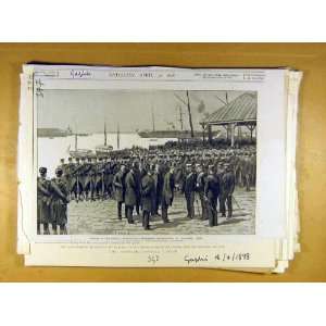  1898 Spanish Reinforcements Santiago Cuba American War 