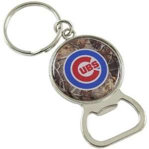  MLB Chicago Cubs Real Tree Camo Bottle Opener Keychain 