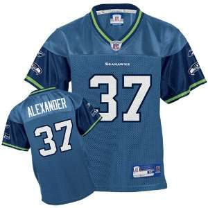  Shawn Alexander #37 Seattle Seahawks NFL CHILD Replica 