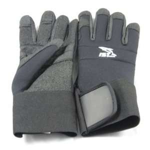  2mm neoprene tropical gloves   Black size XXL Sports 