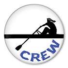 crew pin rowing girl rower button badge oar women row