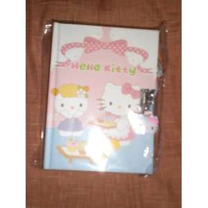  Japanese Sanrio Hello Kitty with Cupcakes Locking Diary Toys & Games