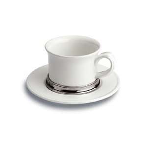 Cappuccino Cup and Saucer Cup 3.3D x 3H, Saucer 6.3D Set of Two $88 