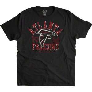   Falcons Black 47 Brand Vintage Scrum T Shirt