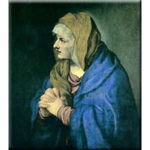    Mater Dolorosa 14x16 Streched Canvas Art by Titian