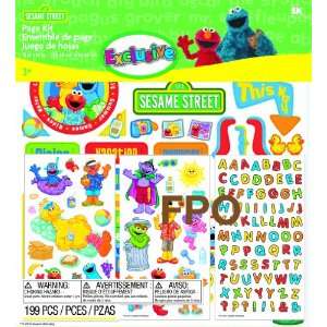   Success Brands Sesame Street Scrapbook Page Kit Arts, Crafts & Sewing