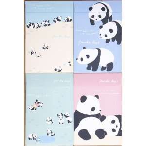  cute colourful panda bear Letter Set by San X Toys 