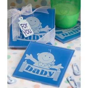 Coasters  Blue Huggable Baby Design Coasters (150 And Up 