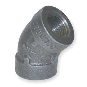 Class 300 Iron Pipe Fittings   Galvanized Elbow,45 Deg,Galv Malleable 