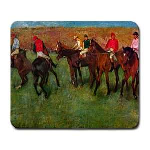  Horse Race Before the Start By Edgar Degas Mouse Pad 