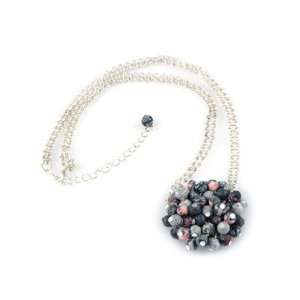  Viva Beads Candy Apple Flat Cluster Necklace Jewelry