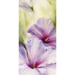  Annette Schmucker 19.69W by 39.37H  Hibiscus CANVAS 