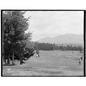   Club,Brookwood,Sentinel Range from 1st,golf course