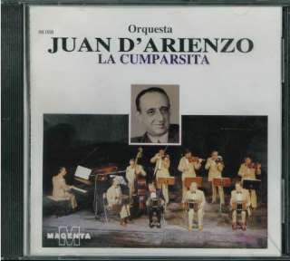 Juan DArienzo   La Cumparsita CD (Japanese Argentina)  