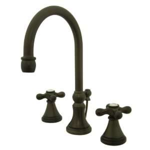 Kingston Brass KS2985AX Governor Widespread Lavatory Faucet with Brass 
