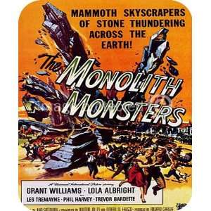  Vintage Horror Movie The Monolith Monsters MOUSE PAD 