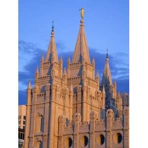  Mormon Temple on Temple Square, Salt Lake City, Utah, United States 