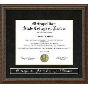  Metropolitan State College of Denver (Metro State) Diploma 
