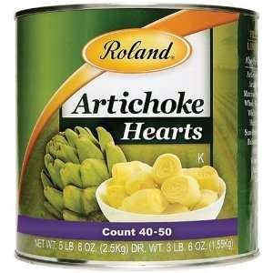 Roland Artichoke Hearts (40/50 Count), 5 Grocery & Gourmet Food