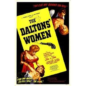  The Daltons Women (1950) 27 x 40 Movie Poster Style B 