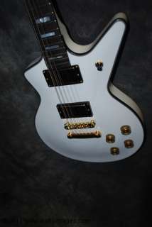 Dean Guitar Cadillac Select White NEW The Cars Gold  