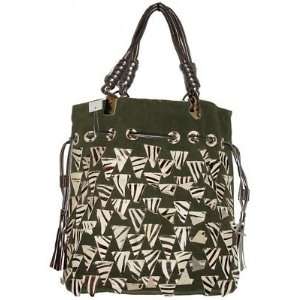  Chic Zebra Fur Like Triangles on Suede Like Tote Shoulder 