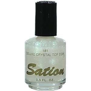  SATION Professional Deluxe Crystal Top Coat 0.5oz (Color 
