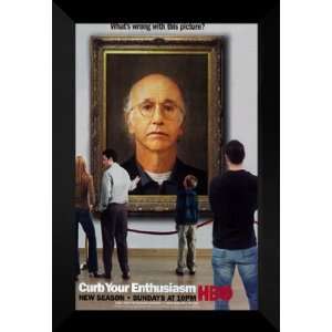  Curb Your Enthusiasm 27x40 FRAMED TV Poster   Style E 