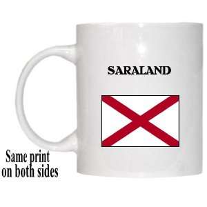  US State Flag   SARALAND, Alabama (AL) Mug Everything 