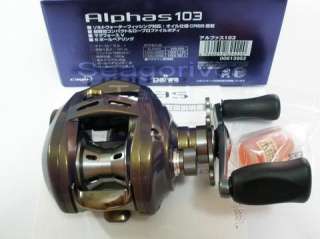 daiwa alphas 103 baitcasting reel right hand made in japan this reel 