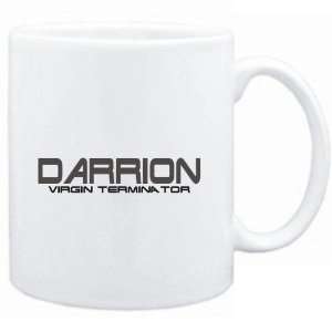  Mug White  Darrion virgin terminator  Male Names Sports 
