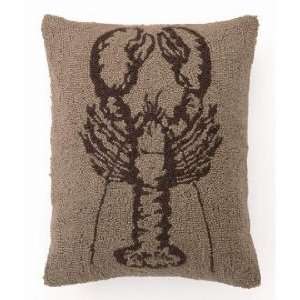  Sepia Lobster Pillow