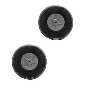 Dave Brown Products Treaded Lectra Lite Wheels, 2 1/4