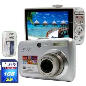  SVP Xthinn 737 Silver 7MP 3x Optical zoom 3 inch LCD 