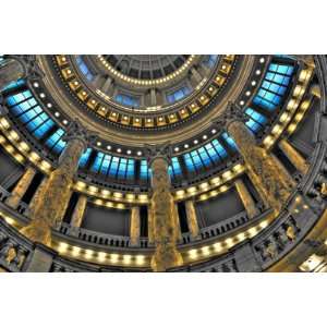   of Interior of Capitol Rotunda by David Ryan, 72x48