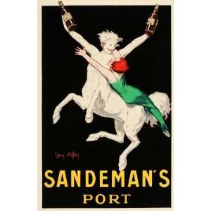 1926 Sandemans Port Faun Jean dYlen Mini Poster Print   Orig. Mini 