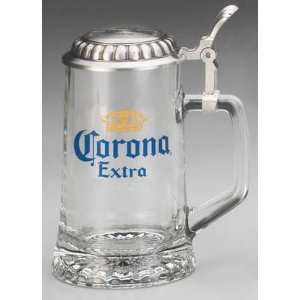  0.4 Liter Corona Extra Glass Beer Stein
