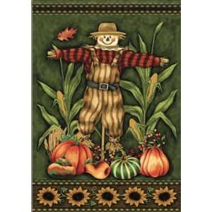  Fall Scarecrow Thanksgiving Pumpkin Double Sided House 