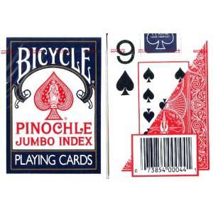  Bicycle PINOCHLE JUMBO INDEX Playing Cards (12 Pack) Toys 