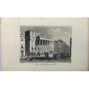  C1848 Mansion House London Dugdales Horse Carriage