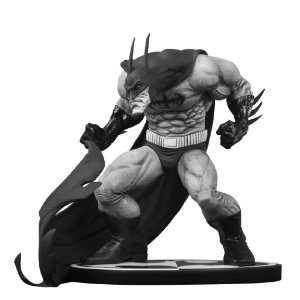   Direct Batman Black & White Statue Batman by Sam Keith Toys & Games