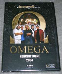 OMEGA Koncertturné 2004. LIVE DVD NEW/SEALED  