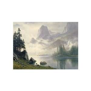   Mist Giclee Poster Print by Albert Bierstadt, 14x12